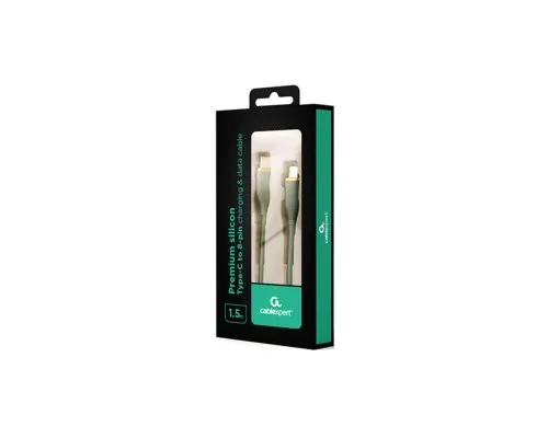 Дата кабель USB 2.0 AM to Lightning 1.5m 2.25A Cablexpert (CC-USB2S-CM8PM-1.5M-G)