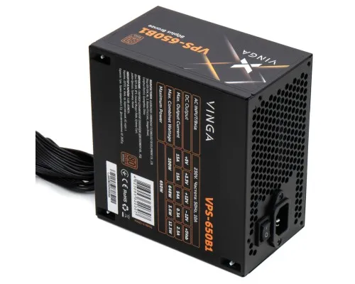 Блок живлення Vinga 650W (VPS-650B1)