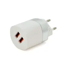 Зарядний пристрій iKAKU KSC-181 2xUSB 2.4A White (KSC-181-JUNENG)