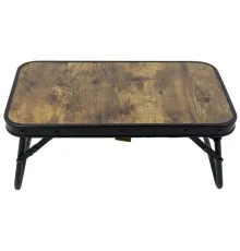 Туристичний стіл Bo-Camp Woodbine Compact 56x34 cm Black/Wood look (1404190) (DAS303264)