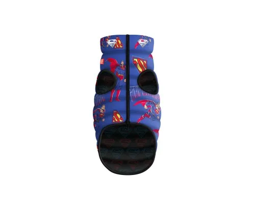 Курточка для тварин WAUDOG Clothes двостороння, "Сила Супермена" S35 (405-1079)