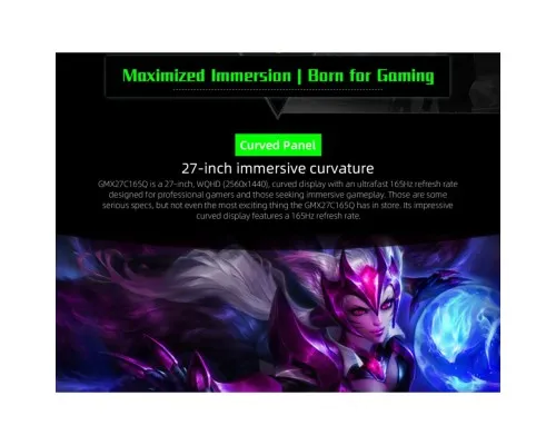 Монітор Gamemax GMX27C165Q