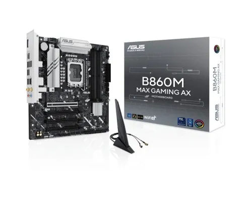 Материнська плата ASUS B860M MAX GAMING AX