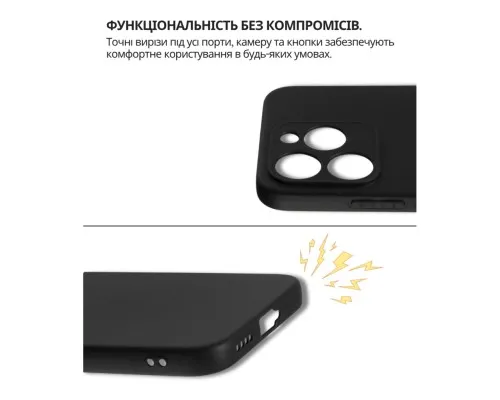 Чохол до мобільного телефона BeCover Silicone Realme 15T Black (714694)