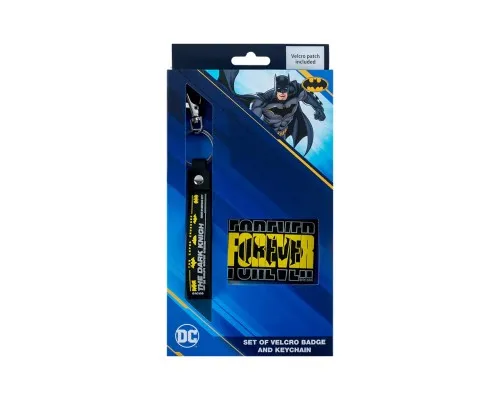 Бейдж Kite набір на липучці та підвіска DC Comics Batman (DC24-3010)