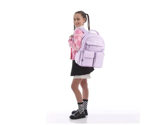 Рюкзак шкільний GoPack Education 183 бузковий (GO26-183M-1)