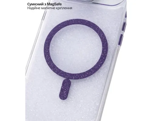 Чохол до мобільного телефона BeCover FIBRA Star Shine MagSafe Apple iPhone 17 Air Purple (715423)