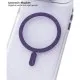 Чохол до мобільного телефона BeCover FIBRA Star Shine MagSafe Apple iPhone 17 Air Purple (715423)