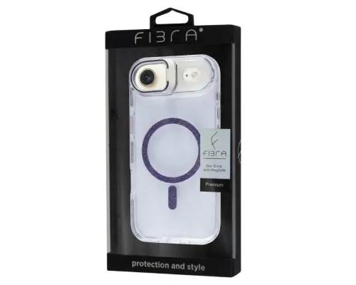 Чохол до мобільного телефона BeCover FIBRA Star Shine MagSafe Apple iPhone 17 Air Purple (715423)