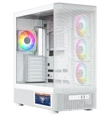 Корпус для ПК Modecom VOLCANO AQ400 ARGB LCD 6,2 (MC-A-AQ400-4FA-W)