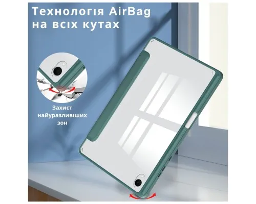 Чохол до планшета BeCover Soft Edge TPU Samsung Galaxy Tab S11 (SM-X730/X736) 11.0" Dark Green (715577)