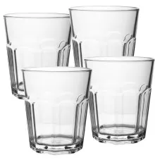 Набір склянок Gimex для пікніка Water Glass Solid 4 Pieces 200 ml (6968914) (DAS303883)