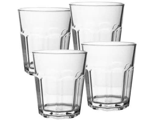 Набір склянок Gimex для пікніка Water Glass Solid 4 Pieces 200 ml (6968914) (DAS303883)