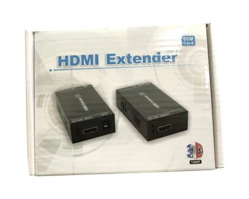 Адаптер HDMI extender 60m 4K/30Hz Atcom (14371)