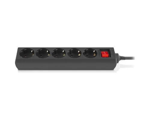 Мережевий фільтр живлення REAL-EL RS-PROTECT M 10m, black (EL122300037)