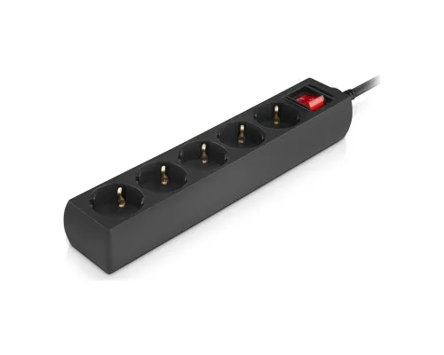 Мережевий фільтр живлення REAL-EL RS-PROTECT M 10m, black (EL122300037)