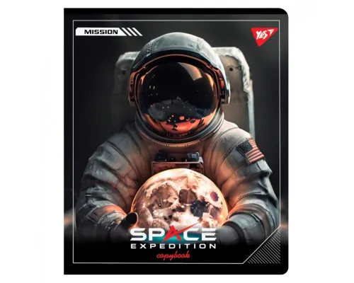 Зошит Yes Space expedition 12 аркушів лінія (767512)