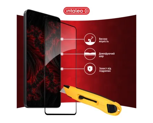 Скло захисне Intaleo Full Glue Xiaomi Redmi Note 13 5G Black (1283126583902)