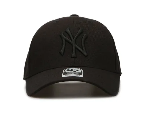 Кепка 47 Brand Mvp NY Yankees Snapback B-MVPSP17WBP-BKB чорний (191119315489)
