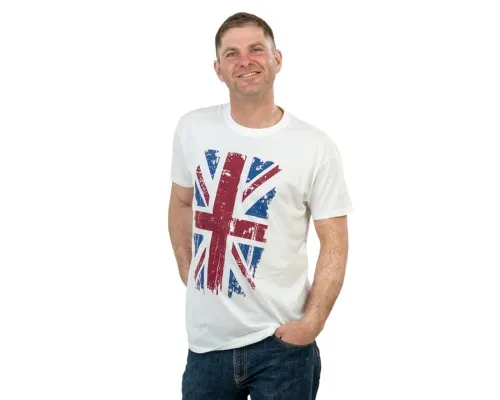 Футболка Sol's Regent 150 Great Britain Flag білий XXL (11380102/10XXL)