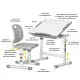 Парта зі стільцем Evo-kids Ergo Grey (Evo-05 Ergo G)