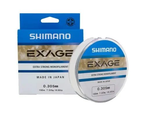 Волосінь Shimano Exage 150m 0.405mm 12.9kg (2266.75.42)