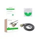 Кабель для передачі даних USB to COM M 1.5m DB9 RS-232 CR104 black Ugreen (20211)