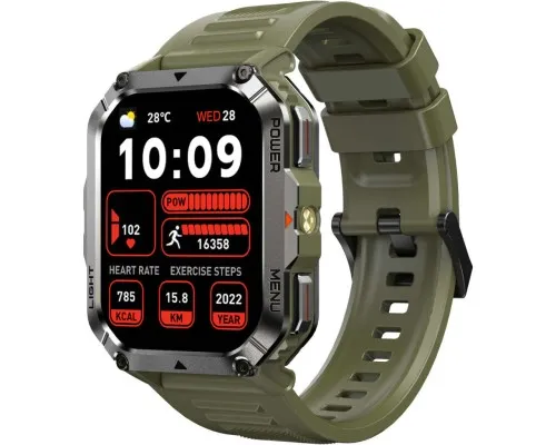 Смарт-годинник Blackview W70 Pro Green (6931548322726)