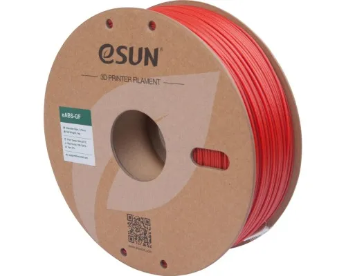 Пластик для 3D-принтера eSUN EABS-GF 1,75mm 1kg RED (EABS-GF-P175R1)