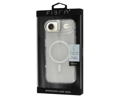 Чохол до мобільного телефона BeCover FIBRA Star Shine MagSafe Apple iPhone 17 Air White (715424)