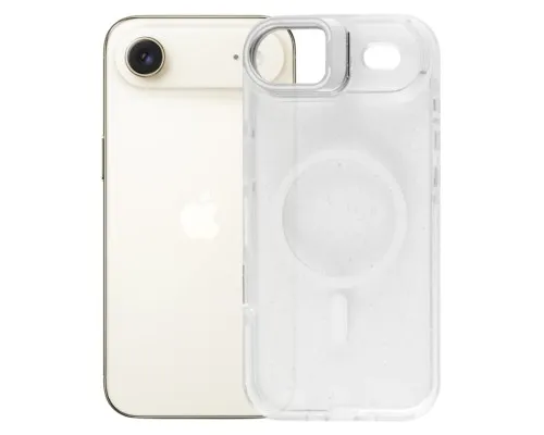 Чохол до мобільного телефона BeCover FIBRA Star Shine MagSafe Apple iPhone 17 Air White (715424)