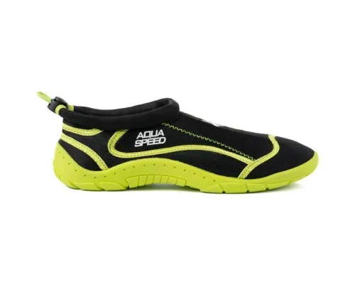 Аквашузи Aqua Speed Aqua Shoe Model 704-18 чорний, жовтий 37 (5908217691613)