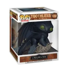 Фігурка Funko Pop серії Як приборкати дракона - Беззубик на скелі (86140)