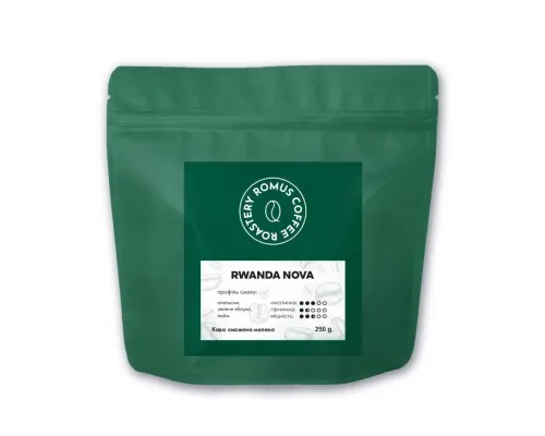 Кава Romus Coffee Roastery Rwanda Nova мелена 250 г (961324)