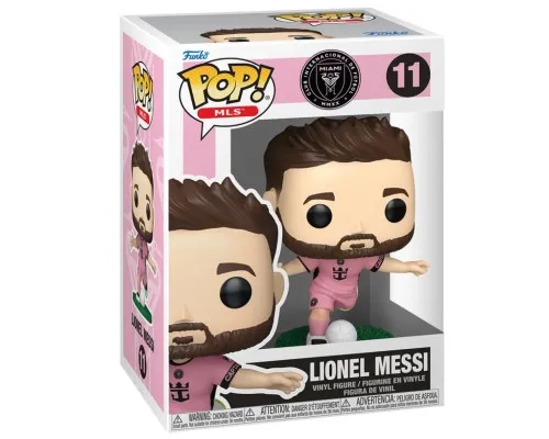 Фігурка Funko Pop серії Футбол: Інтер Маямі - Ліонель Мессі (рожева форма) (94697)