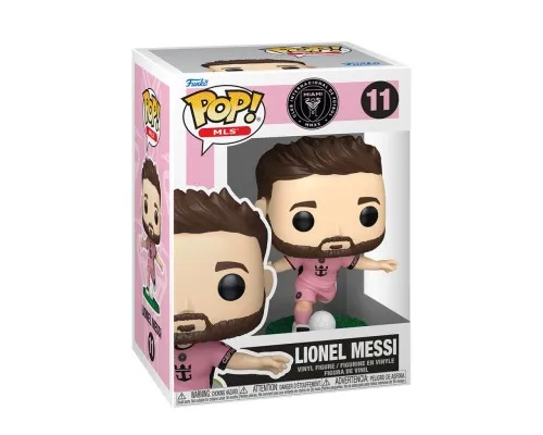 Фігурка Funko Pop серії Футбол: Інтер Маямі - Ліонель Мессі (рожева форма) (94697)