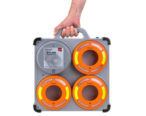 Ліхтар Mactronic Комплект O-Flare (40 Lm) Amber Magnetic Recharg 12/220V (PSD0113) (DAS303745)
