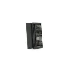 Викрутка Voltronic 24 в 1, тримач 115мм, біта S2, із засувкою, пластикова рукоятка, Box (YT-24-1-HP)