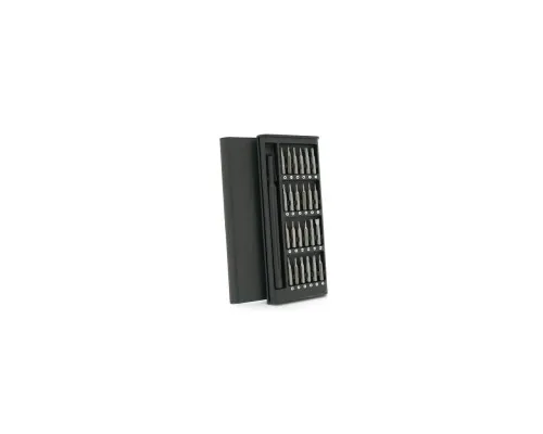 Викрутка Voltronic 24 в 1, тримач 115мм, біта S2, із засувкою, пластикова рукоятка, Box (YT-24-1-HP)
