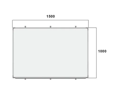 Офісна дошка Sector магнітно-маркерна, 150х100 см (М1510)