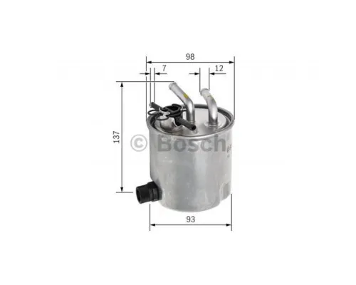 Фільтр паливний Bosch F 026 402 096