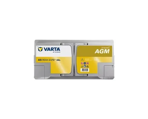 Акумулятор автомобільний Varta Silver Dynamic AGM 95А Ев (-/+) G14 (850EN) (595901085)