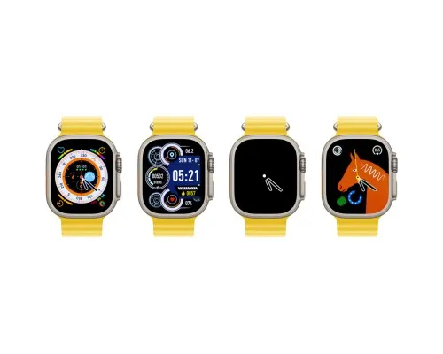 Смарт-годинник AURA X4 ProMax 53mm Yellow (SWAX453Y)