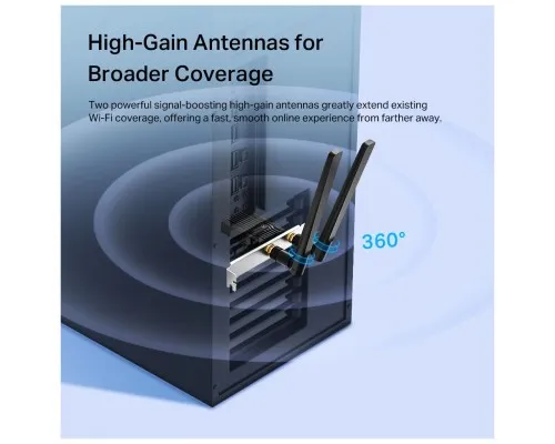 Мережева карта Wi-Fi TP-Link ARCHER-TX55E