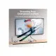Кабель мультимедійний USB-C to HDMI M 1.5m 4K60Hz Thunderbolt 3 HDCP2.2 black VENTION (CRBBG)