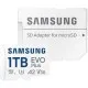 Карта пам'яті Samsung 1TB microSDXC Class UHS-I U3 V30 A2 EVO Plus + SD Adapter (MB-MC1T0SA)