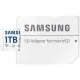 Карта пам'яті Samsung 1TB microSDXC Class UHS-I U3 V30 A2 EVO Plus + SD Adapter (MB-MC1T0SA)