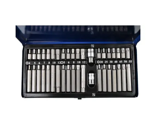 Набір біт Стандарт 10мм HEX, TORX, SPLINE 40шт. (SDBS0040)