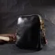 Сумка Vintage З натуральної шкіри Чорна (22269)