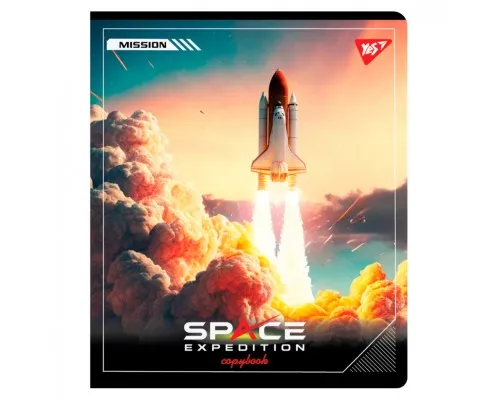 Зошит Yes Space expedition 18 аркушів лінія (767534)